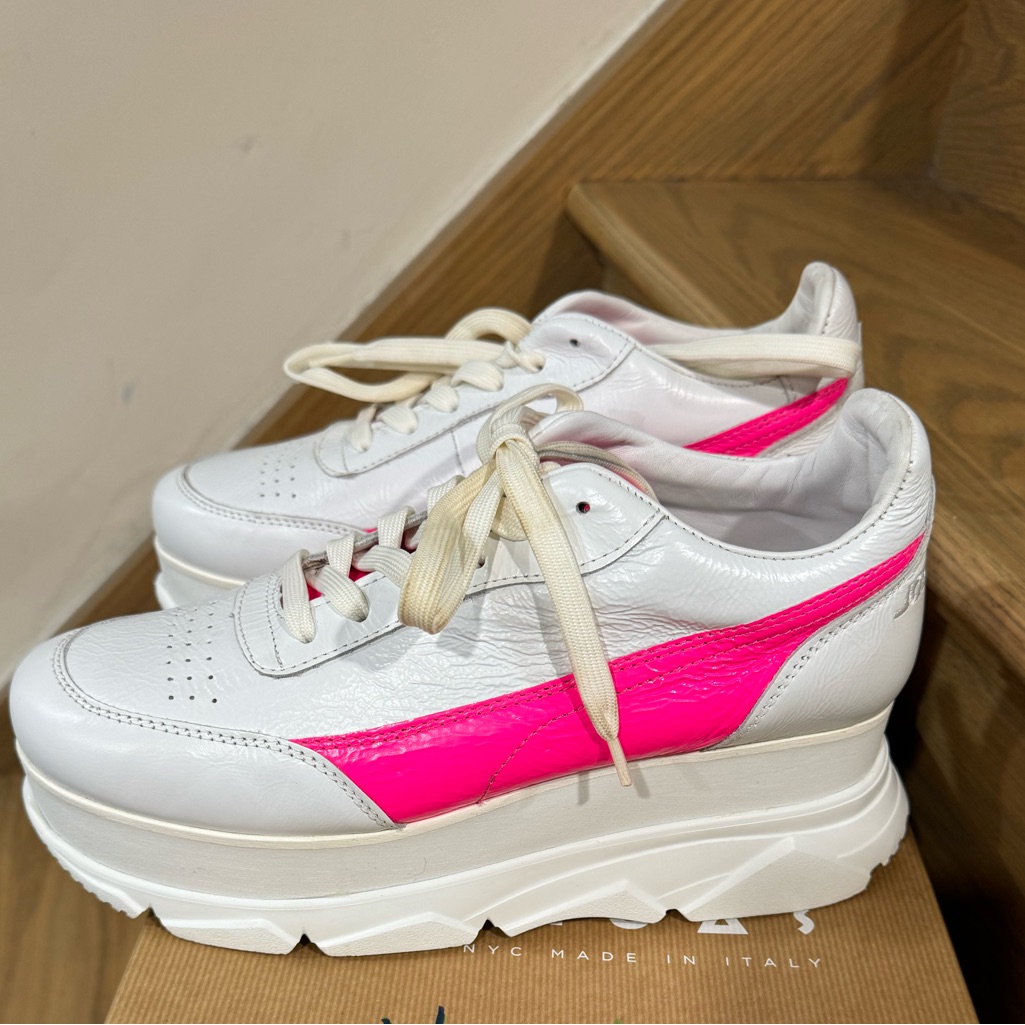 Joshua Sanders Zenith Platform Wedge Sneakers